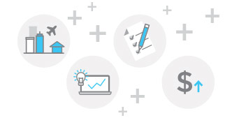 Contract Assignment Advantages icons