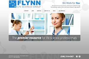 Flynn Recruiting website Example