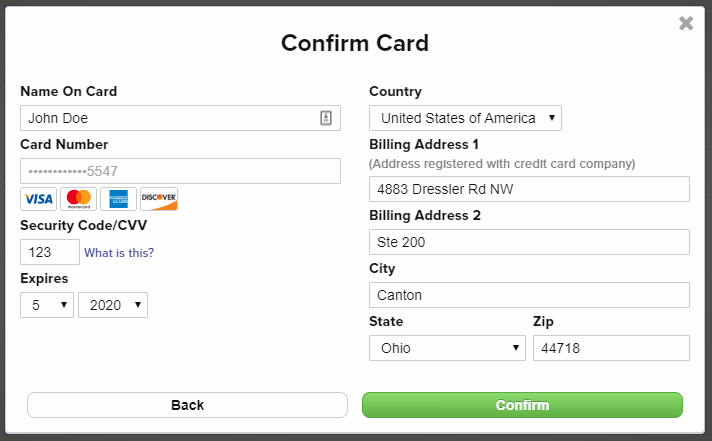 How To Update Credit Card Information In Big Biller Recruiting