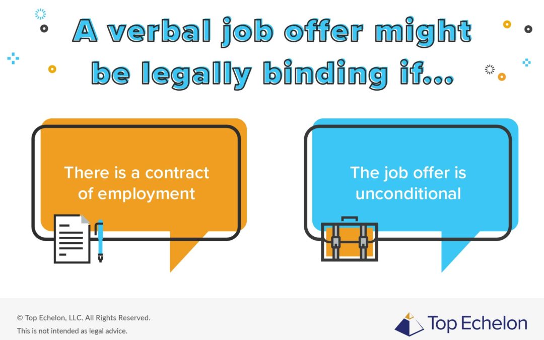 Could Extending a Verbal Job Offer Put You in a Bind?